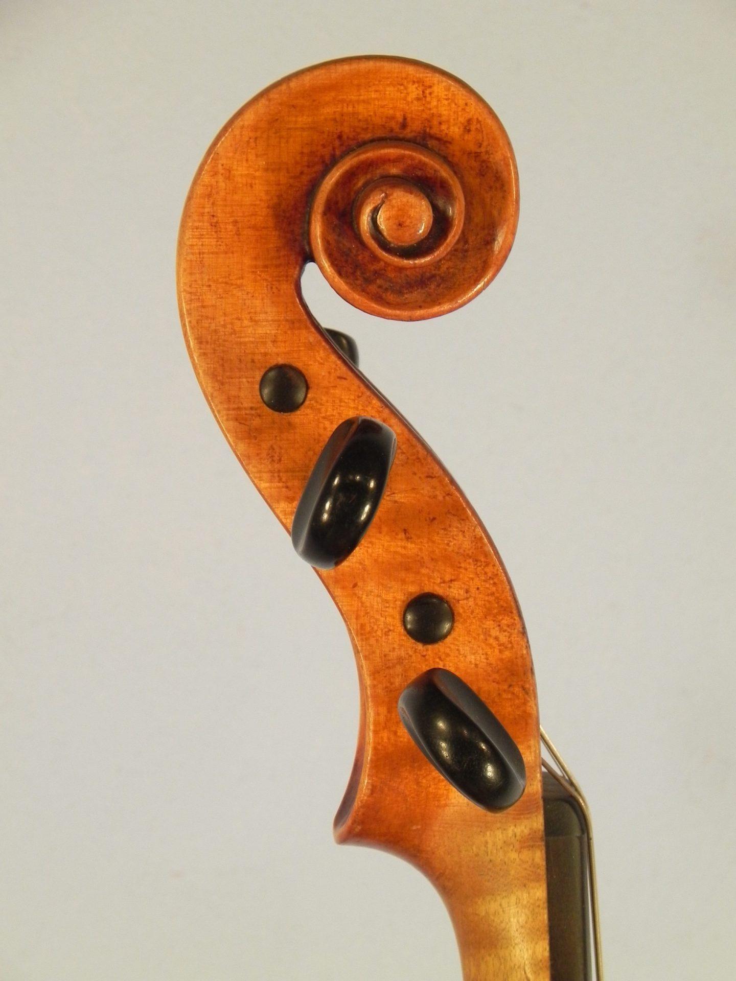 8806 - 7/8 size Dresden violin - Image 3