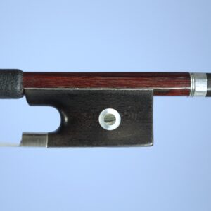 10471 - Fine German violin bow by C F W Knopf junior