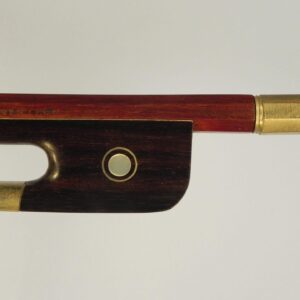 6799 - French bass bow by L Morizot