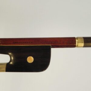 3221 - Good German bass bow branded Lamy a Paris