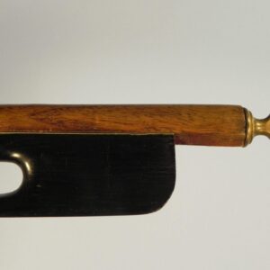 6379 - French bass bow C N Bazin ca 1900