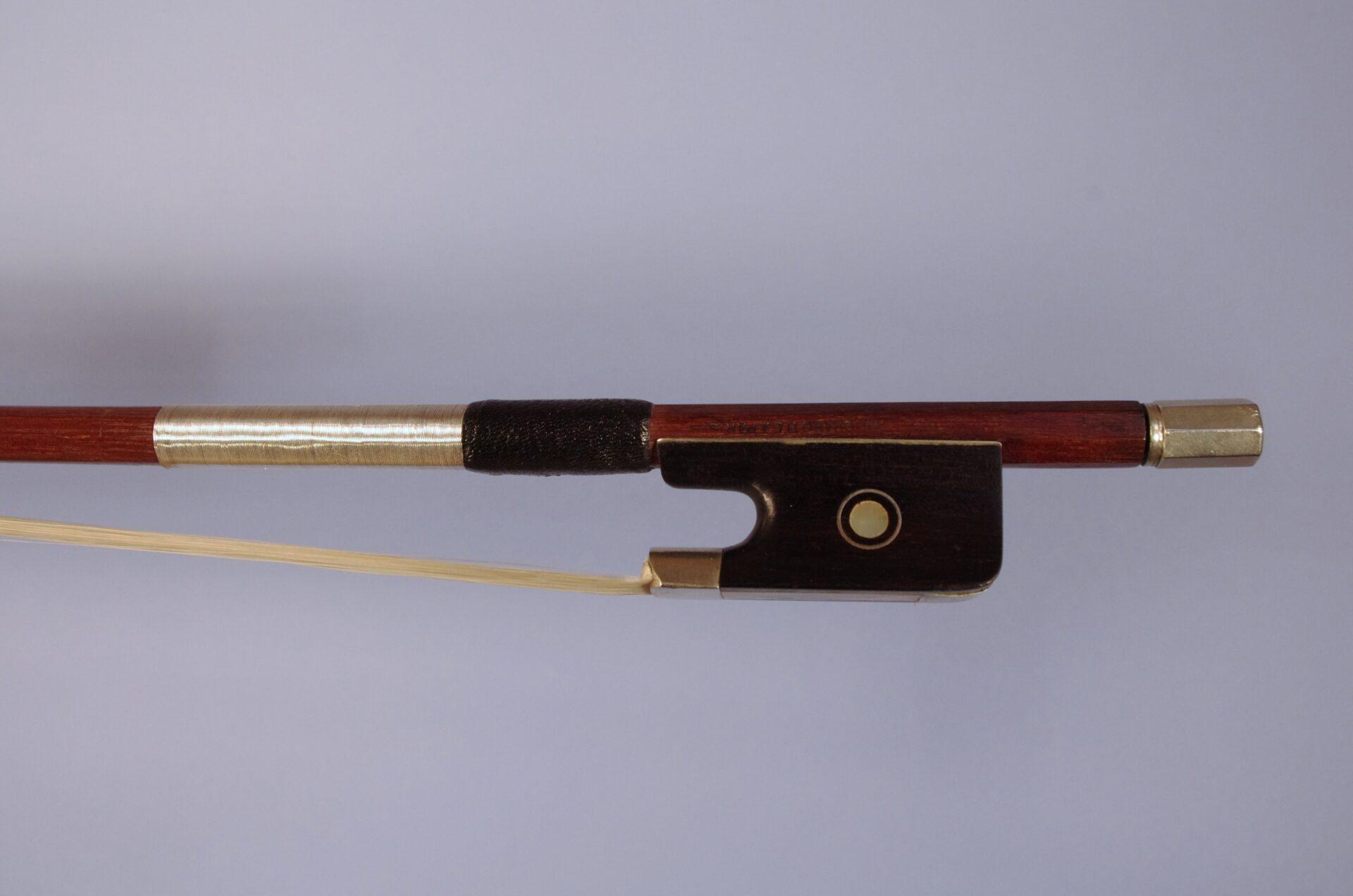 16741 French violin bow branded Charotte - Image 3