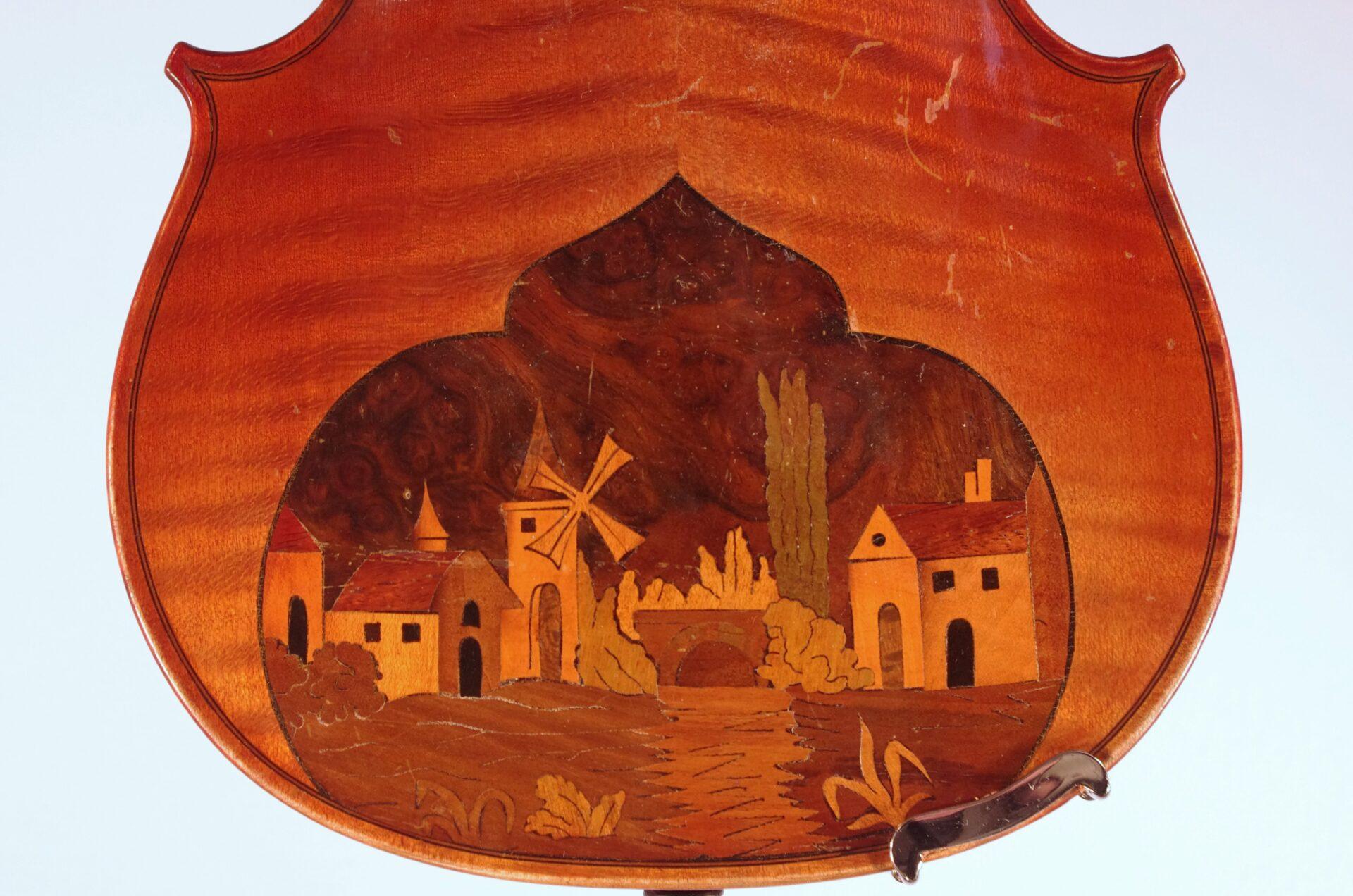 17307 Good French JTL violin ca 1910 with inlaid back - Image 4