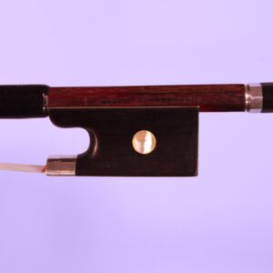 13480 Fine German violin bow by F A Nurnberger jnr
