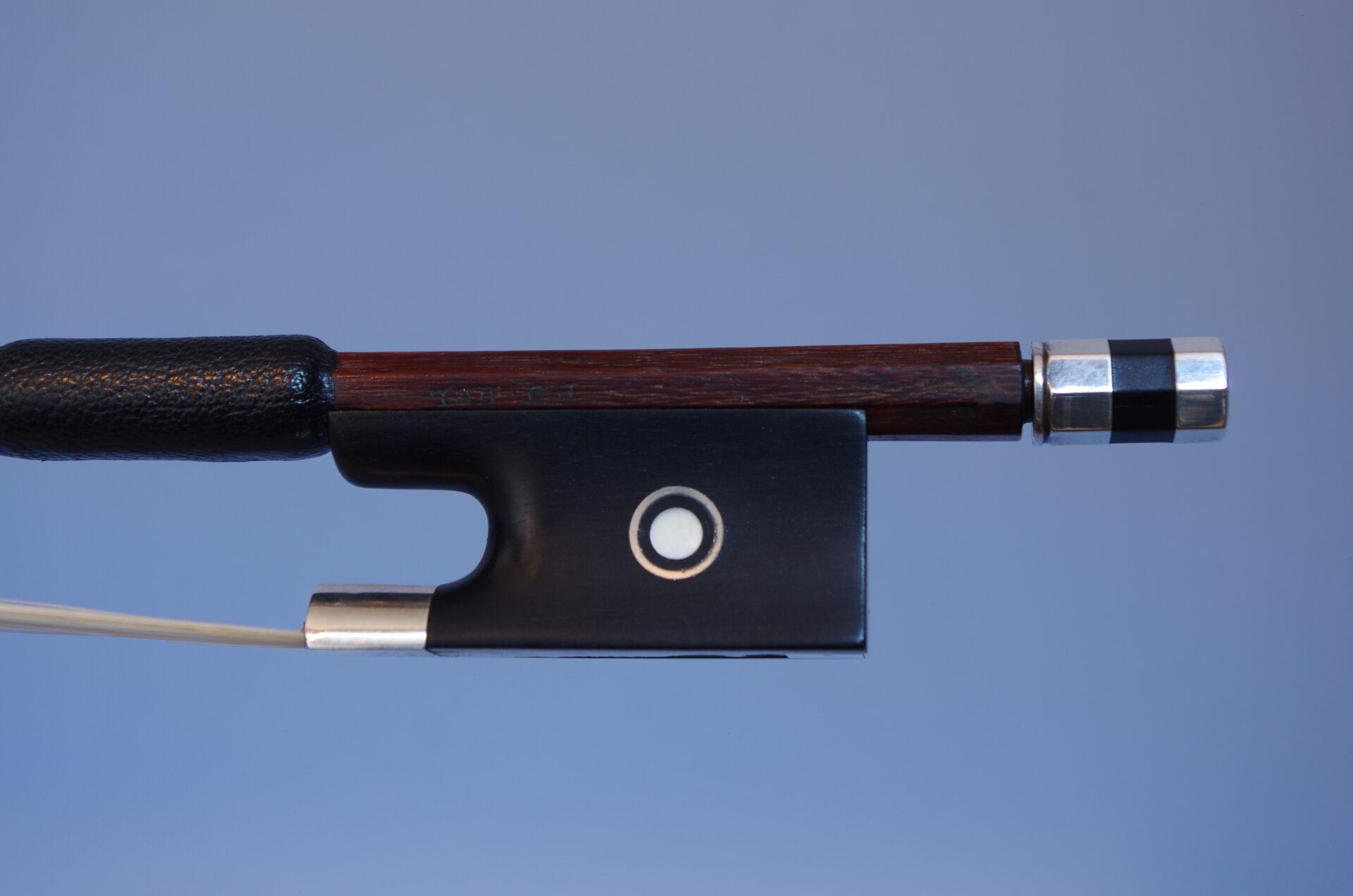 17613 Fine English violin bow, W E Hill & Sons workshop ca 1930
