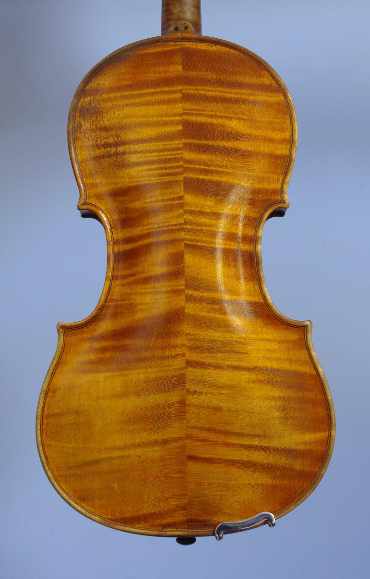17925 Good English violin by G Nelson 1912 - Image 2